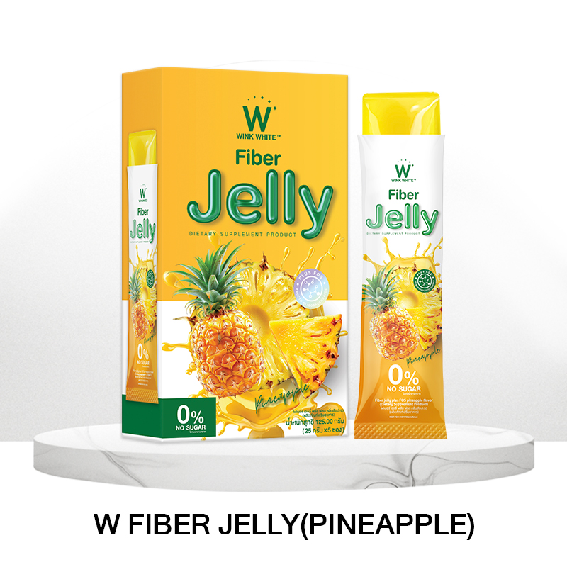W fiber jelly Pineapple